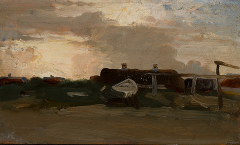 P.S. Krøyer: ” Skagen Sønderstrand. Aften”. (1884). Skagens Kunstmuseer