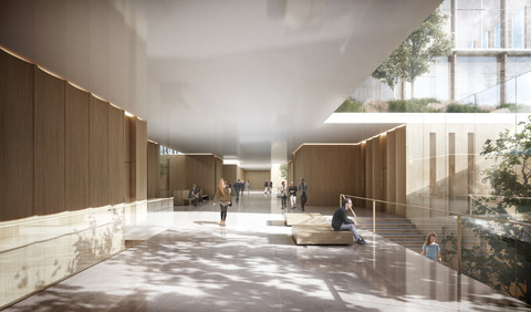 Ny By  og Forvaltningsret i Malmø Henning Larsen Architects Hallway