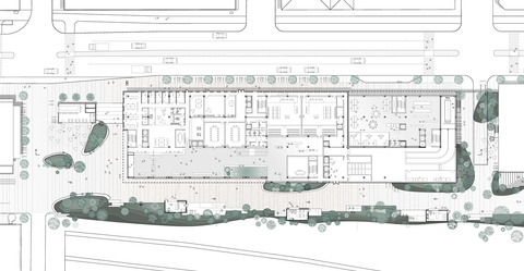 Ny By  og Forvaltningsret i Malmø Henning Larsen Architects 200 Site Plan