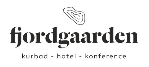 Fjordgaarden logo sort med tagline