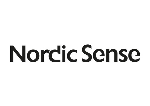 NordicSense Logotype 1liner Black