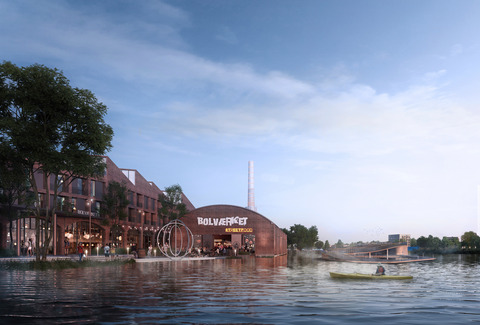 VFBCVI15 River City Randers   The River Bed urban space stormwater by C.F. Møller Architects