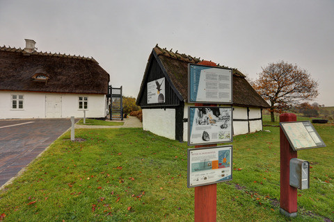 Lejre Museum, Gl. Lejre, ROMU, Hestebjerggård udefra, skilte