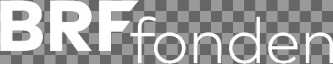 BRFfonden logo negativ