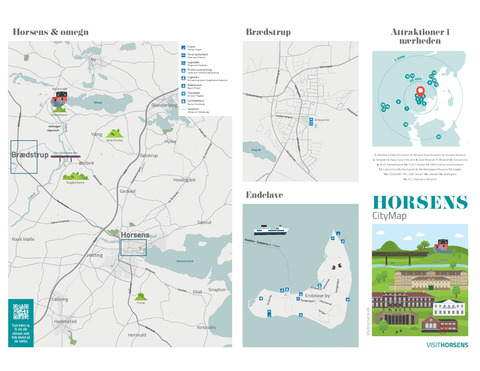 Horsens Citymap 2020 A3 WEB