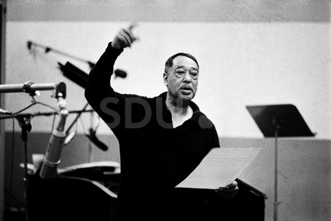 Duke Ellington. Recording with Duke Ellington Orchestra for RCA Victor, New York, 1969