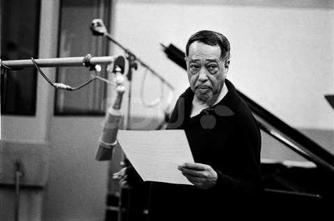 Duke Ellington. Recording with Duke Ellington Orchestra for RCA Victor, New York, 1969