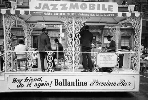 Jazzmobile. Concert in Harlem, New York, 1966