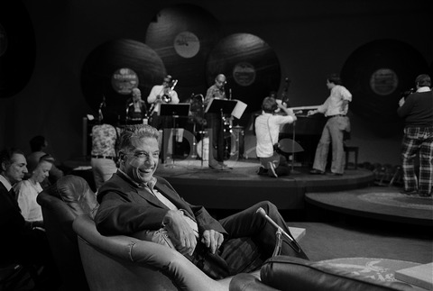 John Hammond. Practicing to the show 'The World of John Hammond' Chicago, 1975