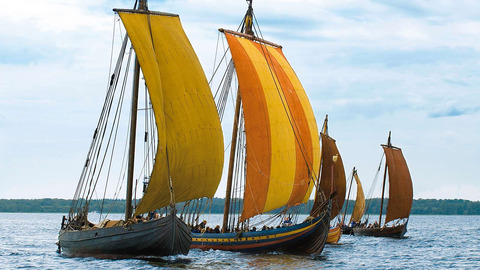 vikingeskibe