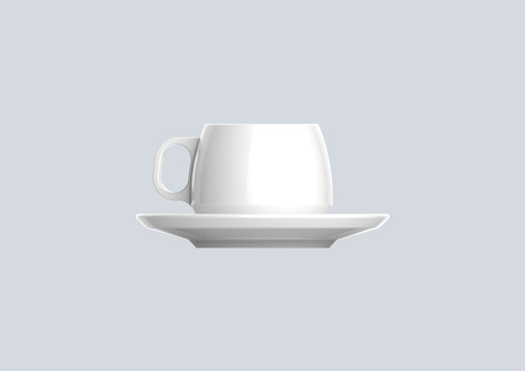 Medium cup & saucer