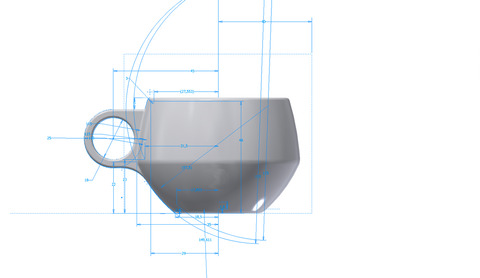 Small cup geometry