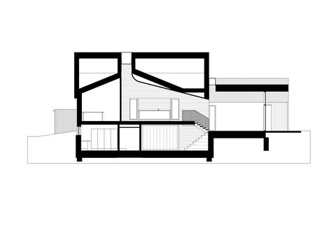 Section East 1 100 Villa E C.F. Møller Architects