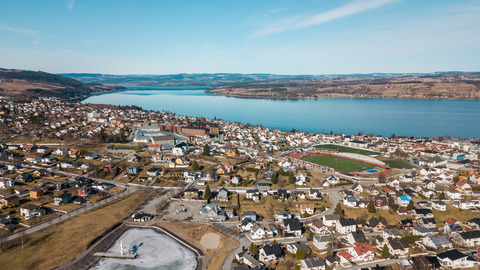 Gjøvik sentrum 2021   drone 4
