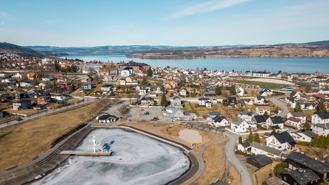Gjøvik sentrum 2021   drone 3