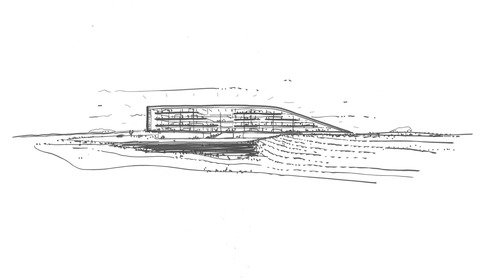 Sketch03 Mascot International C.F. Møller Architects.