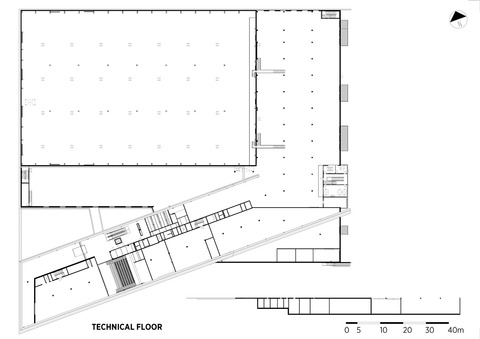 Plan Technical Floor Mascot International C.F. Møller Architects
