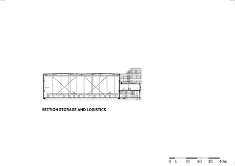 Section Storage and Logistics 02 Mascot International C.F. Møller Architects
