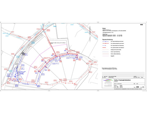 Bilag 06: Kloakplan - inkl. byggefelt for nr. 10 samt kloakledning i vestlig skel af nr. 10 (pdf)