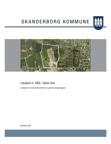 Lokalplan 1060 - Galten Vest (pdf)