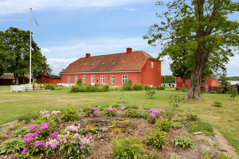 Færgegården set fra haven. Kredit Museumskoncernen ROMU