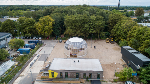 Kreativ zone Formhuset drone aug 2021