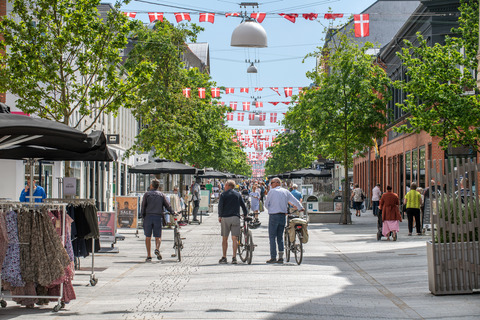 Kongensgade i Esbjerg, 2021.    