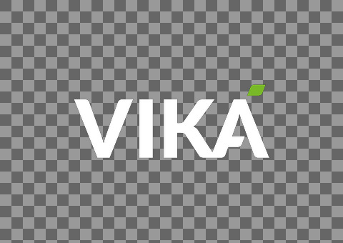 vika white logo