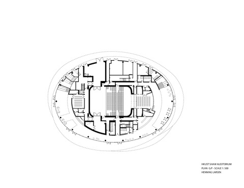 Henning Larsen HKUST Shaw Auditorium Plans  Sections