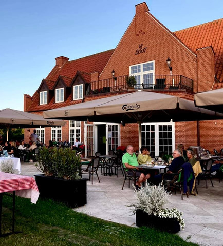 Restaurant Fasaneriet Ledreborg Lejre golfbane terrasse udeservering