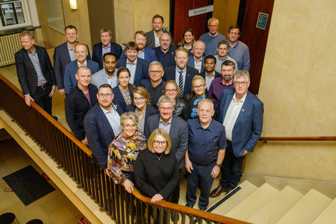 Gruppe billede af byrådet 2022