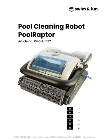 Pool Cleaning Robot PoolRaptor