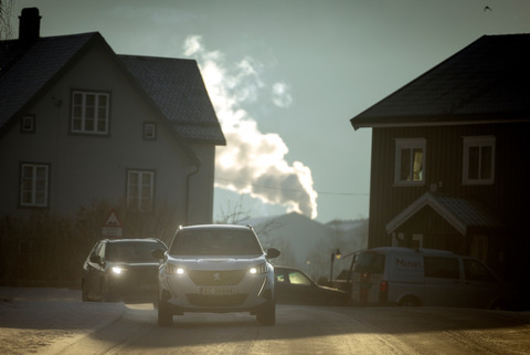 20220126 rekkeviddetest elbil vinter Peugeot e 2008 foto Tomm W Christiansen 12