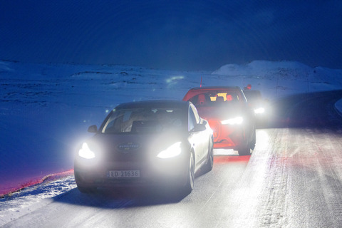 20220126 rekkeviddetest elbil vinter Tesla Model 3 BMW iX xDrive50 Mercedes EQS Venabygdsfjellet foto Tomm W Christiansen 8