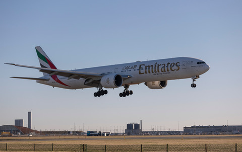 Emirates fly
