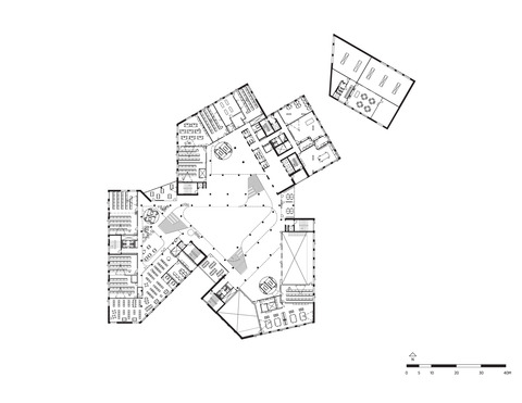 Plan_First Floor_VIA University College Campus Horsens_C.F. Møller Architects