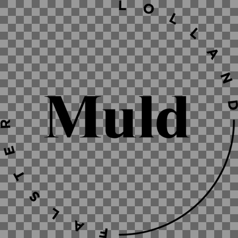 Muld Logo Black over 75mm