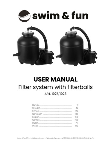 Filter System with Filterballs - 1927 / 1928