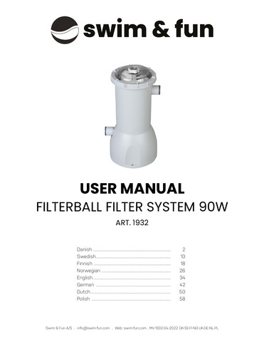 Filterball Filter System 90W - 1932