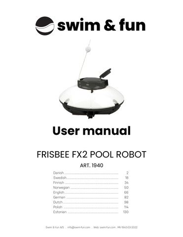 Pool Robot Frisbee 1940