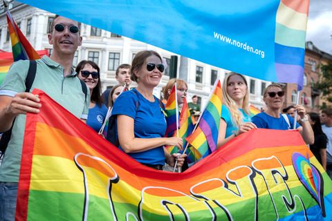 Nordic co-operation at pride
