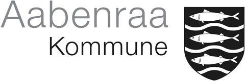 aabenraa kommune logo sort graa