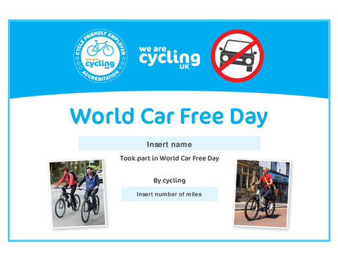 Car free day certificate stage 1 02