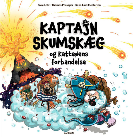 Kaptajn Skumskæg og Katteøens forbandelse