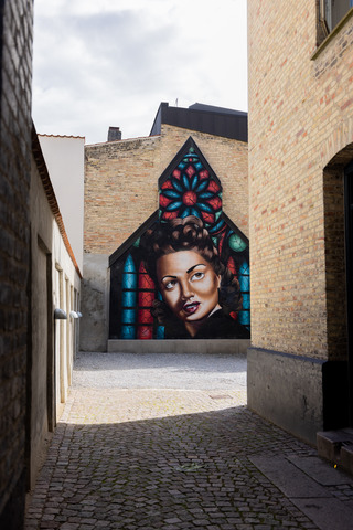 Street art - BURNON - Jernbanegade 19, Aalborg