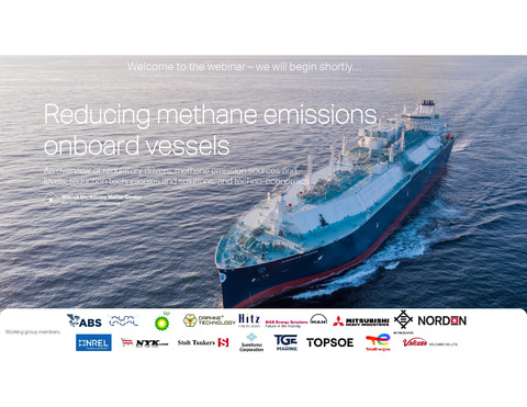 Presentation: Reducing Methane Emissions Onboard Vessels