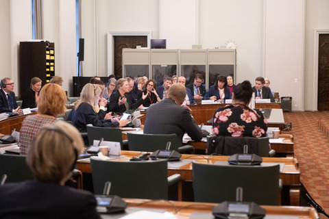 Nordic Council Session presidium and MR-SAM