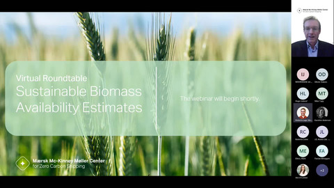 Webinar｜Estimates of Sustainable Biomass Availability (Trimmed)