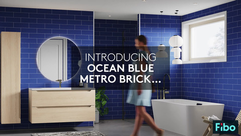 Ocean Blue Metro Brick Animation