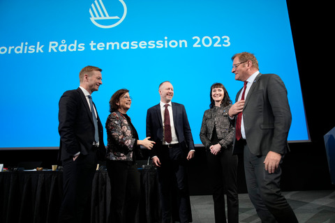Helge Orten, Karen Ellemann, Guðmundur Ingi Guðbrandsson, Kristina Háfoss, Jorodd Asphjell